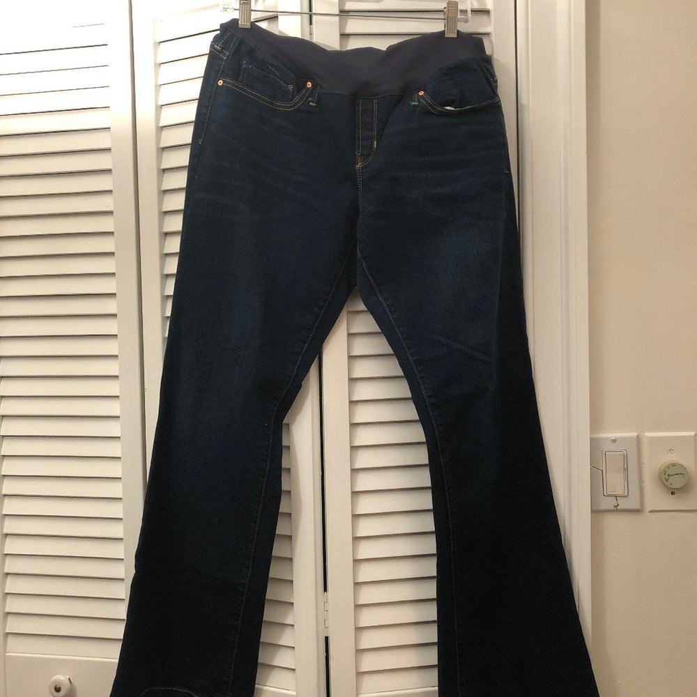 Gap Maternity 1969 31/12r  bootcut jeans, full pan